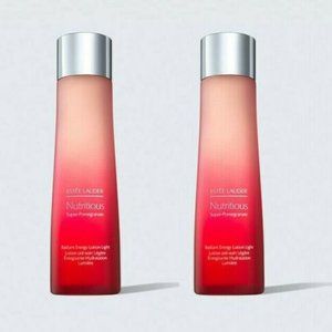 2pc New ESTĒE LAUDER Nutritious Super-Pomegranate Radiant Lotion Light 200ml